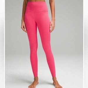 Pink Glaze Lululemon Align High Rise Leggings 28”